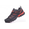 Salomon X ULTRA 3 GTX Waterproof In Gray Orange Shoe For Men