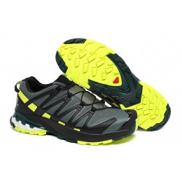 Salomon XA PRO 3D Trail Running In Army Green Black Shoes For Men
