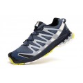 Salomon XA PRO 3D Trail Running In Gray Blue Shoes For Men