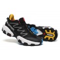 Salomon XA Pro Street Sneakers In Black White Yellow Shoes For Men