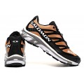 Salomon XT-4 Advanced Unisex Sportstyle In Black Lightsalmon Shoes For Men