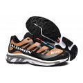 Salomon XT-4 Advanced Unisex Sportstyle In Black Lightsalmon Shoes For Men