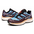 Salomon XT-4 Advanced Unisex Sportstyle In Blue Brown Shoes For Men