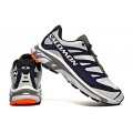 Salomon XT-4 Advanced Unisex Sportstyle In Blue Gray Black Shoes For Men