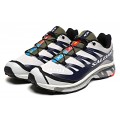 Salomon XT-4 Advanced Unisex Sportstyle In Blue Gray Black Shoes For Men