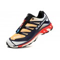 Salomon XT-4 Advanced Unisex Sportstyle In Yellow Blue Shoes For Men