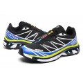 Salomon XT-6 Advanced Unisex Sportstyle In Black White Blue Shoes For Men