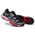 Salomon XT-6 Advanced Unisex Sportstyle In Black White Red Shoes For Men