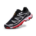 Salomon XT-6 Advanced Unisex Sportstyle In Black White Red Shoes For Men