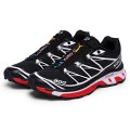 Salomon XT-6 Advanced Unisex Sportstyle In Black White Red Shoes For Men