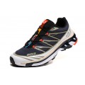 Salomon XT-6 Advanced Unisex Sportstyle In Blue Gray Shoes For Men