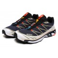 Salomon XT-6 Advanced Unisex Sportstyle In Blue Gray Shoes For Men