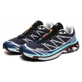 Salomon XT-6 Advanced Unisex Sportstyle In Blue White Shoes For Men