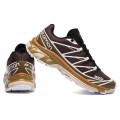 Salomon XT-6 Advanced Unisex Sportstyle In Brown White Shoes For Men