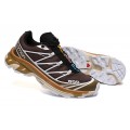 Salomon XT-6 Advanced Unisex Sportstyle In Brown White Shoes For Men