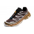 Salomon XT-6 Advanced Unisex Sportstyle In Brown White Shoes For Men