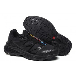 Salomon XT-6 Advanced Unisex Sportstyle In Full Black Shoes For Men