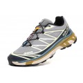 Salomon XT-6 Advanced Unisex Sportstyle In Gray Blue Shoes For Men