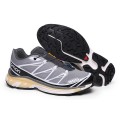 Salomon XT-6 Advanced Unisex Sportstyle In Gray White Shoes For Men