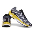 Salomon XT-6 Advanced Unisex Sportstyle In Gray Yellow Shoes For Men