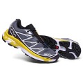 Salomon XT-6 Advanced Unisex Sportstyle In Gray Yellow Shoes For Men