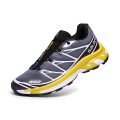 Salomon XT-6 Advanced Unisex Sportstyle In Gray Yellow Shoes For Men