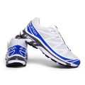 Salomon XT-6 Advanced Unisex Sportstyle In White Blue Shoes For Men