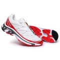 Salomon XT-6 Advanced Unisex Sportstyle In White Red Shoes For Men