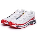 Salomon XT-6 Advanced Unisex Sportstyle In White Red Shoes For Men