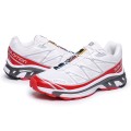 Salomon XT-6 Advanced Unisex Sportstyle In White Red Shoes For Men