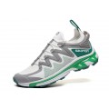 Salomon XT-Rush Unisex Sportstyle In White Gray Green Shoes For Men