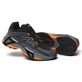 Salomon XT Street Black Gray Orange Shoes For Men