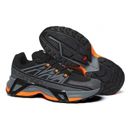 Salomon XT Street Black Gray Orange Shoes For Men