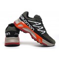 Salomon XT Street Black Green Orange Shoes For Men