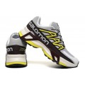 Salomon XT Street Light Gray Yellow Shoes For Men