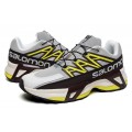 Salomon XT Street Light Gray Yellow Shoes For Men