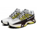 Salomon XT Street Light Gray Yellow Shoes For Men