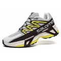 Salomon XT Street Light Gray Yellow Shoes For Men