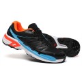 Salomon XT-Wings 2 Unisex Sportstyle In Black Blue Orange Shoes For Men