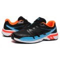 Salomon XT-Wings 2 Unisex Sportstyle In Black Blue Orange Shoes For Men
